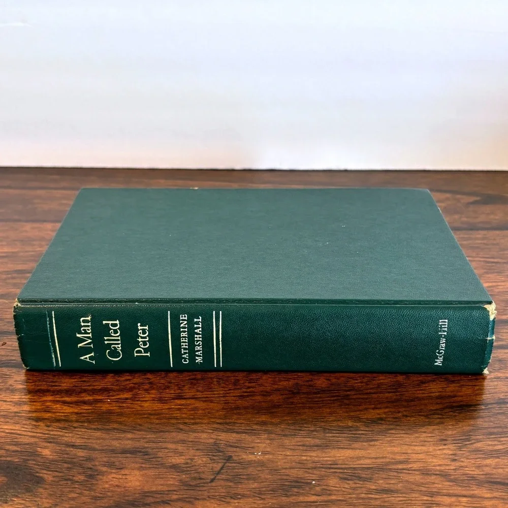 A Man Called Peter Catherine Marshall 1951 Vintage Hardcover Christian Biography